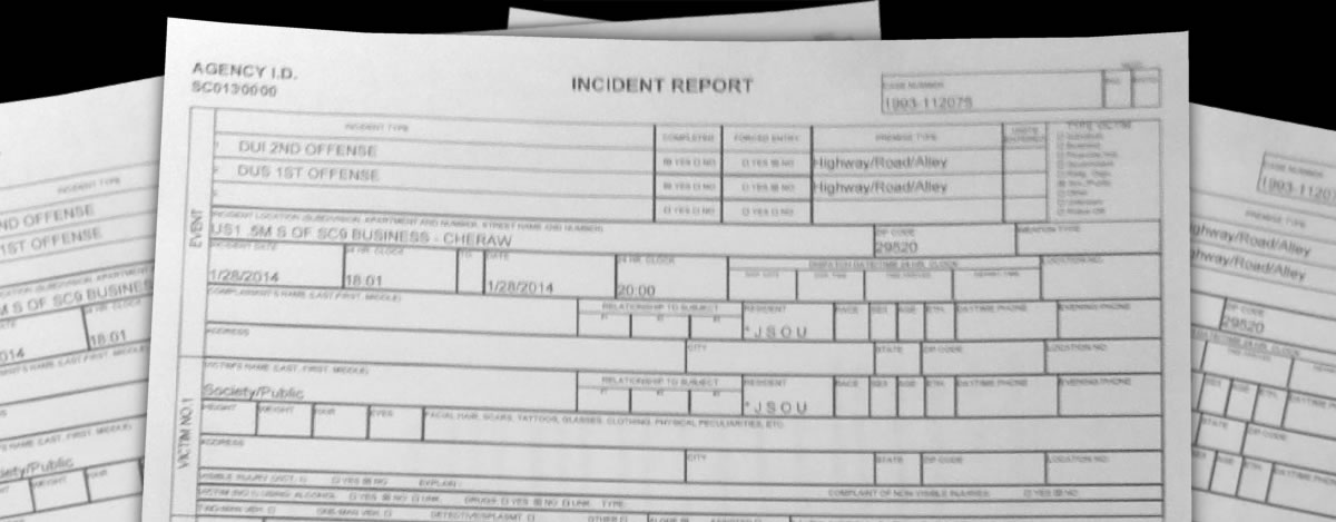 How to get a copy of an incident report from the CCSO